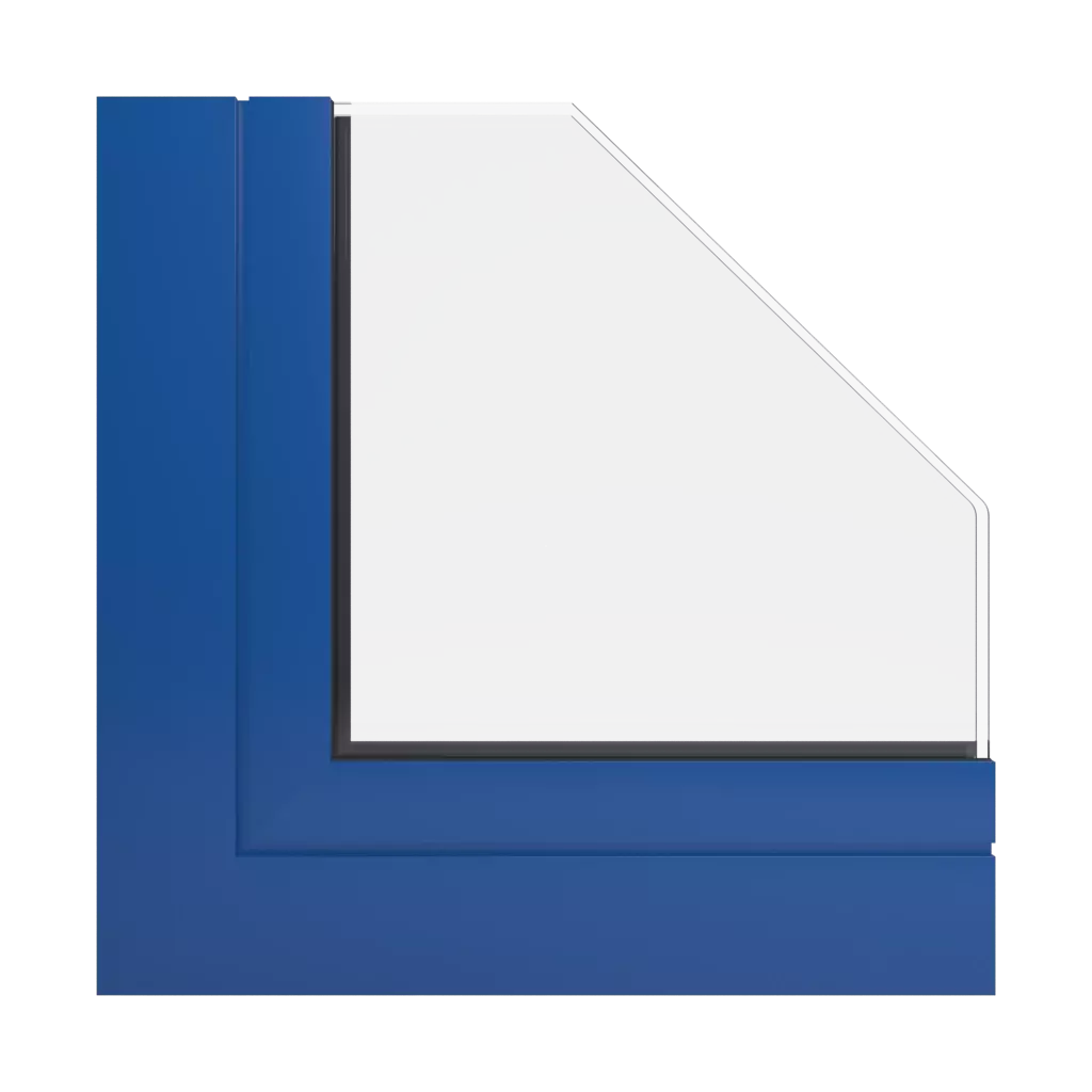 RAL 5005 Bleu de sécurité fenetres profils-de-fenetre aluprof mb-77hs