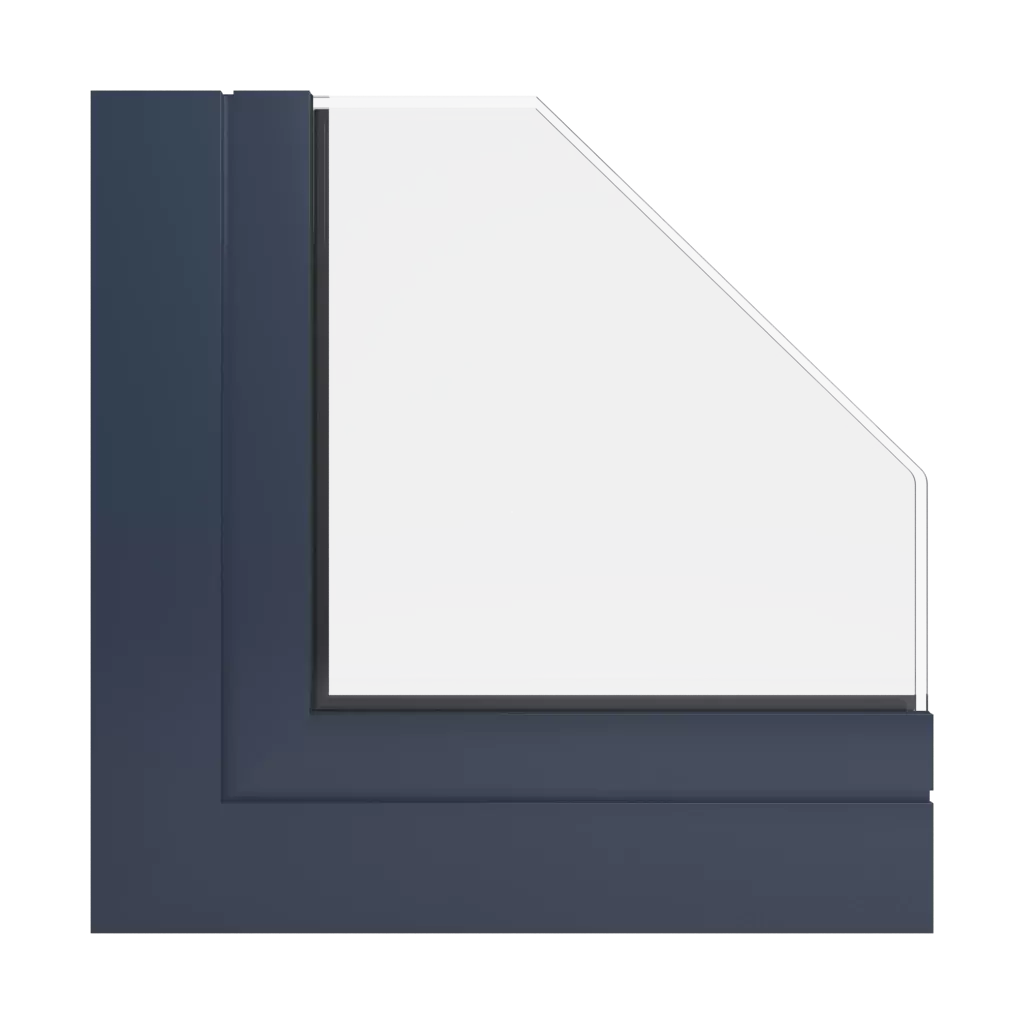 RAL 5008 Bleu gris fenetres profils-de-fenetre aliplast slide-plus