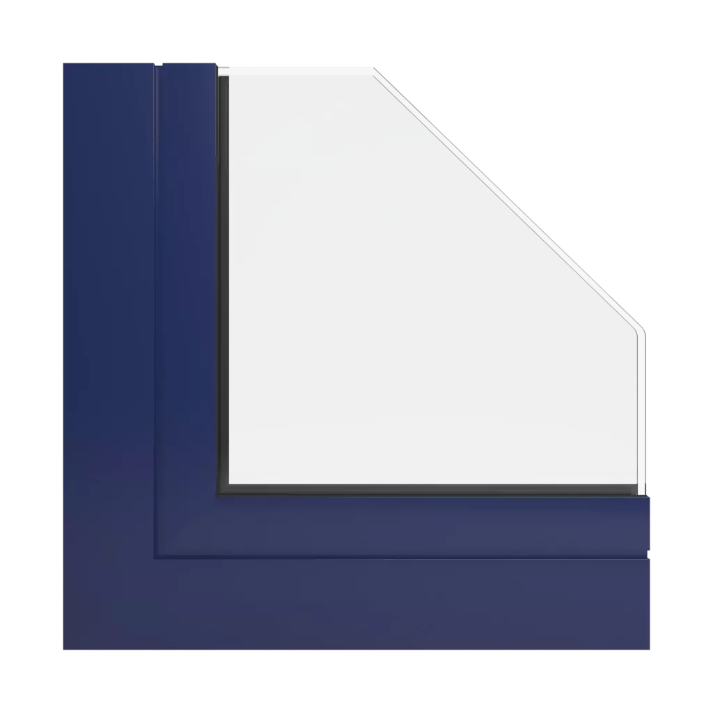 RAL 5013 Bleu cobalt fenetres profils-de-fenetre aluprof mb-77hs