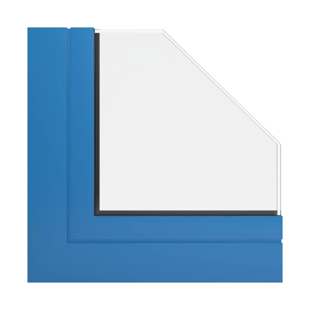 RAL 5015 Bleu ciel fenetres profils-de-fenetre aliplast slide-plus