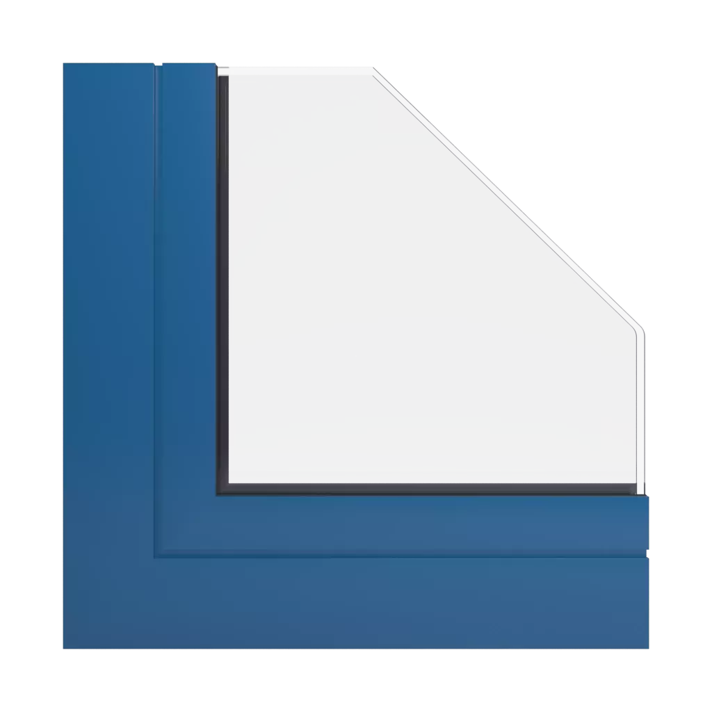 RAL 5019 Bleu capri fenetres profils-de-fenetre aliplast visoglide-plus