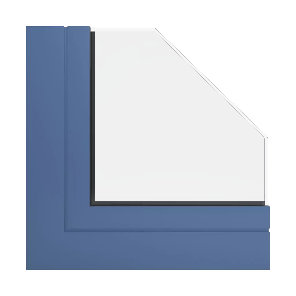 RAL 5023 Bleu distant fenetres profils-de-fenetre aliplast visoglide-plus