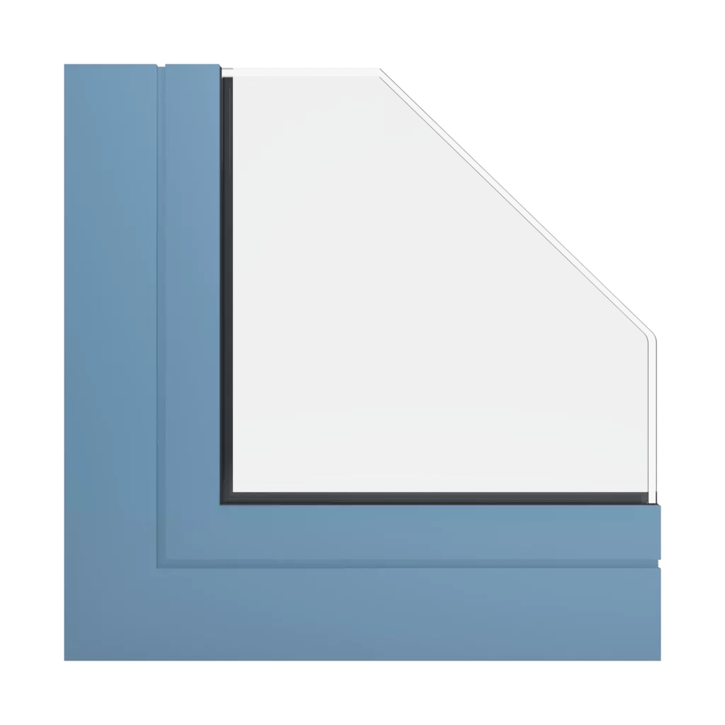 RAL 5024 Bleu pastel des-produits forfaits-de-fenetre aluminium-haut-de-gamme   