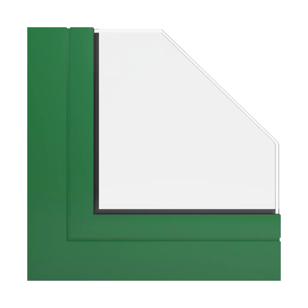 RAL 6001 Vert émeraude fenetres couleur-de-la-fenetre aluminium-ral   