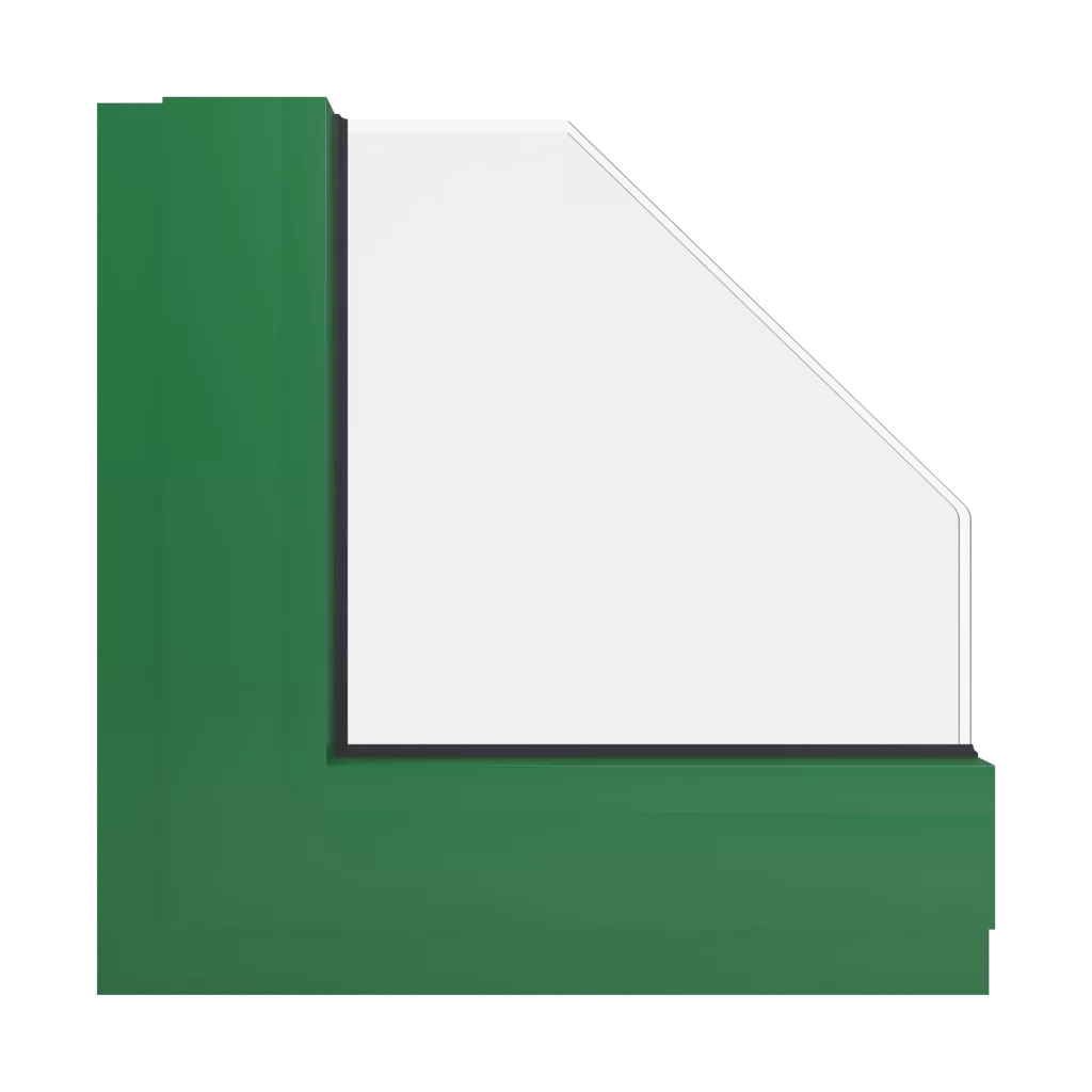 RAL 6001 Vert émeraude fenetres couleur-de-la-fenetre aluminium-ral ral-6001-vert-emeraude interior