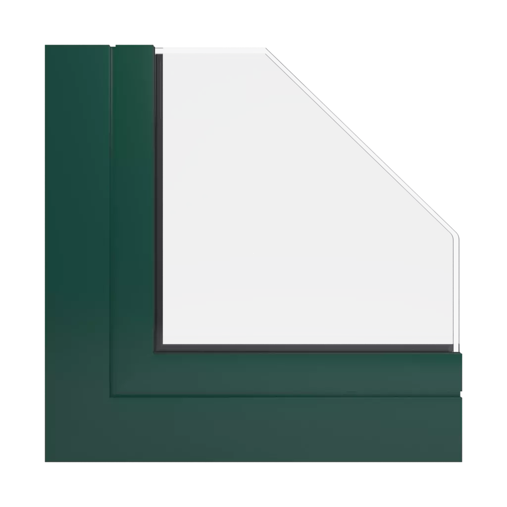 RAL 6005 Vert mousse des-produits fenetres-de-facade    