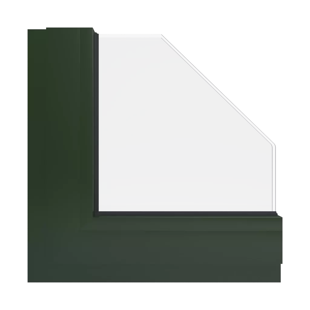 RAL 6007 Vert bouteille fenetres couleur-de-la-fenetre aluminium-ral ral-6007-vert-bouteille interior