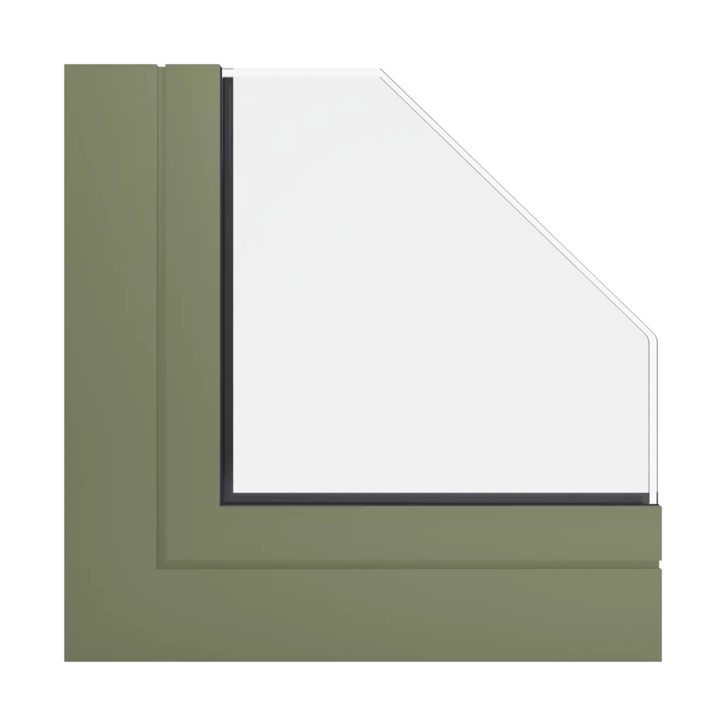 RAL 6013 Vert jonc fenetres profils-de-fenetre aliplast visoglide-plus