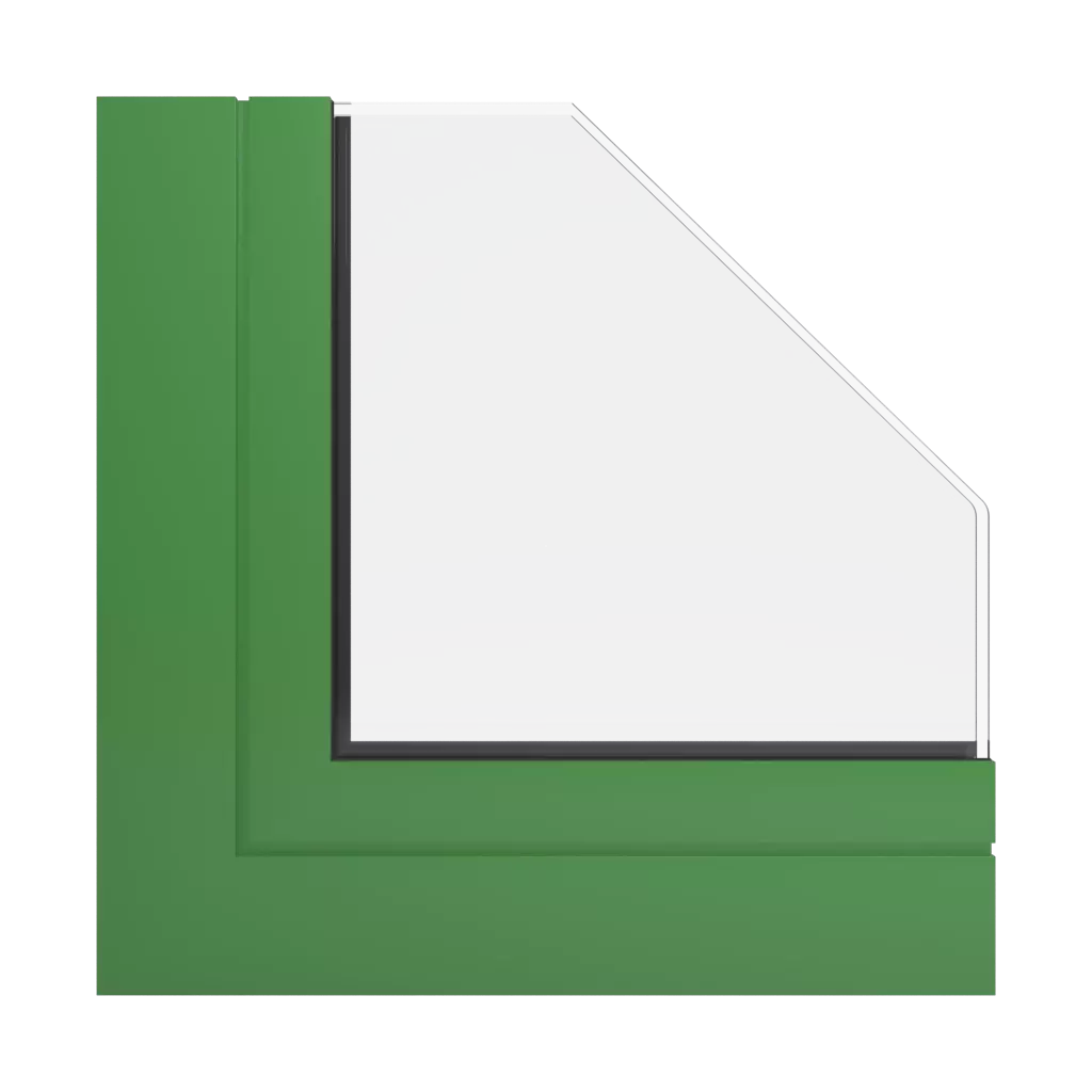 RAL 6017 Vert mai fenetres profils-de-fenetre ponzio pe78n