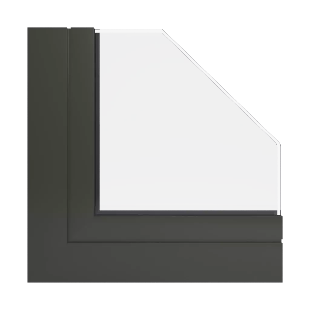 RAL 6022 Olive brun fenetres profils-de-fenetre aliplast victoriaplus