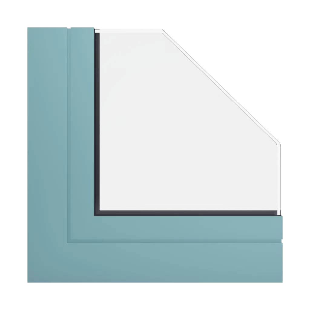 RAL 6034 Turquoise pastel des-produits fenetres-de-facade    