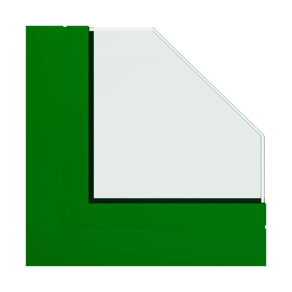 RAL 6037 Vert pur fenetres profils-de-fenetre aliplast slide-plus