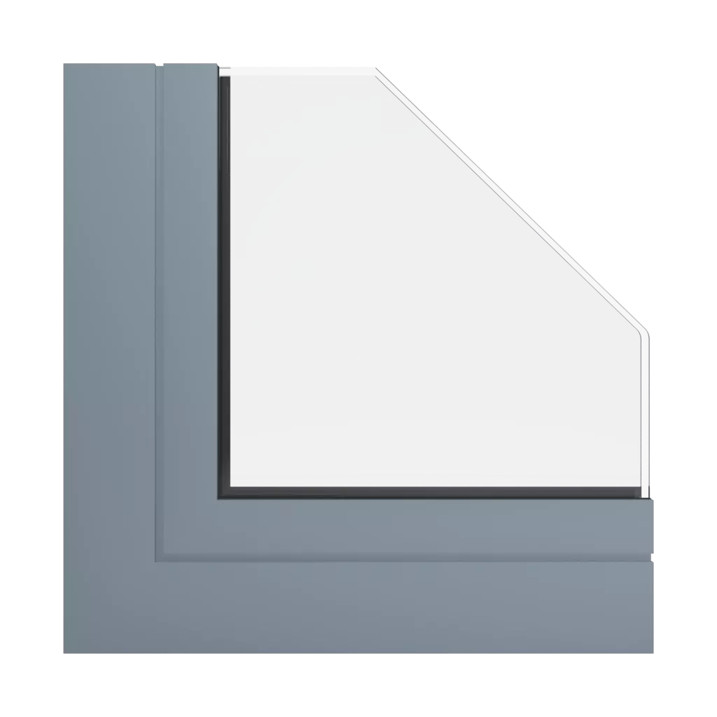 RAL 7000 Gris petit-gris fenetres profils-de-fenetre aluprof mb-ferroline