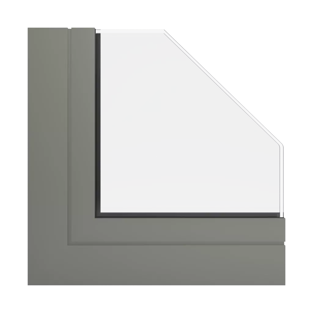 RAL 7003 Gris olive des-produits fenetres-de-facade    