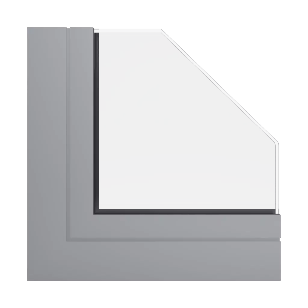 RAL 7004 Gris mousse fenetres profils-de-fenetre aluprof mb-86st