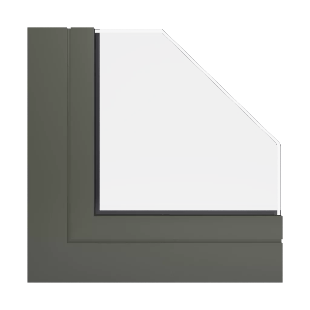 RAL 7013 Gris brun fenetres profils-de-fenetre aluprof mb-ferroline