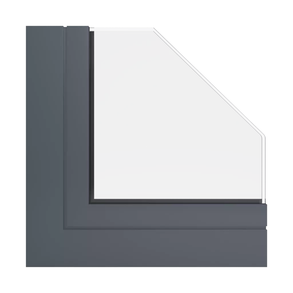 RAL 7015 Gris ardoise fenetres profils-de-fenetre aluprof mb-77hs