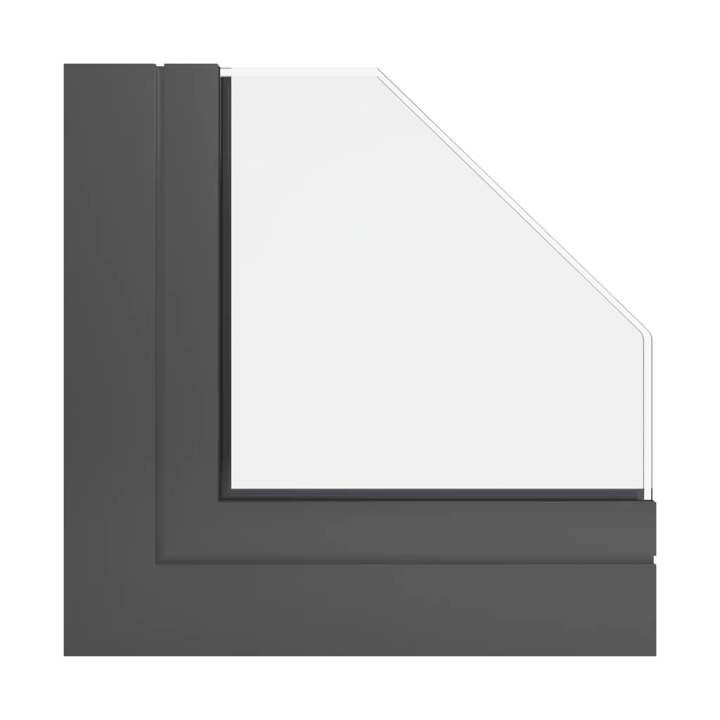 RAL 7022 Gris terre d’ombre fenetres profils-de-fenetre aliplast slide-plus