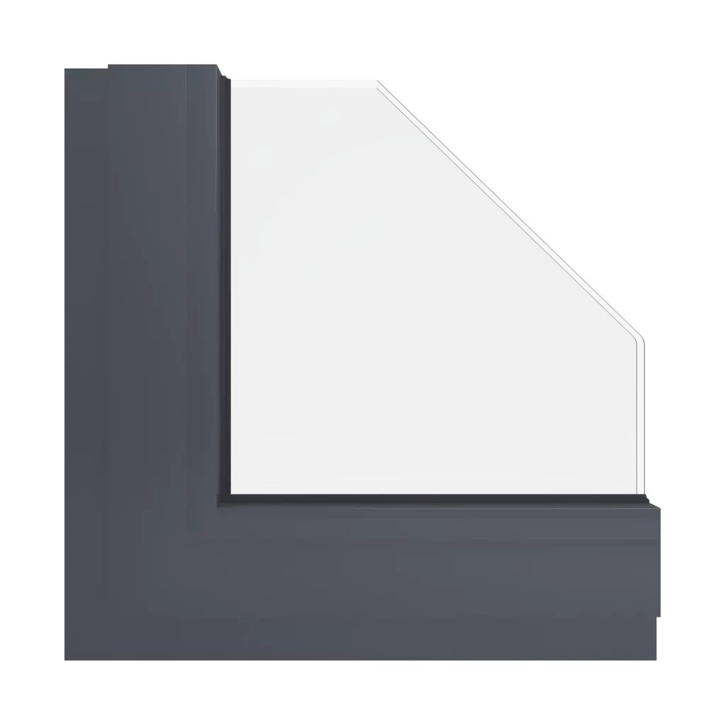 RAL 7024 Gris graphite fenetres couleur-de-la-fenetre aluminium-ral ral-7024-gris-graphite  