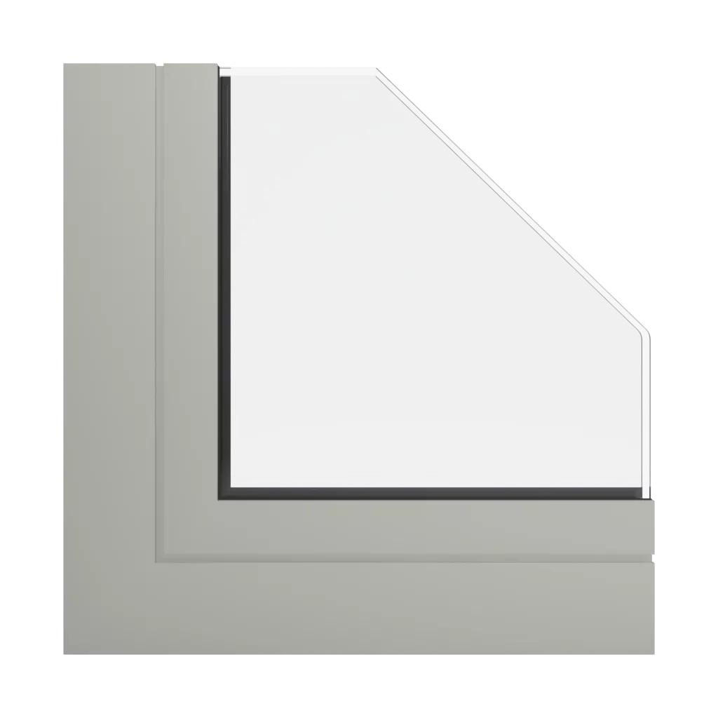 RAL 7032 Gris silex fenetres profils-de-fenetre aliplast slide-plus