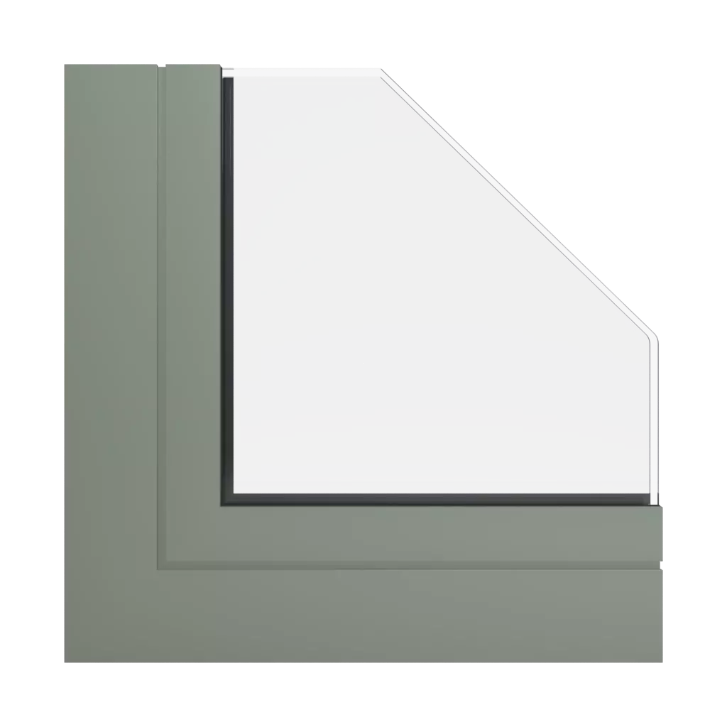 RAL 7033 Gris ciment fenetres profils-de-fenetre aluprof mb-60e-ei