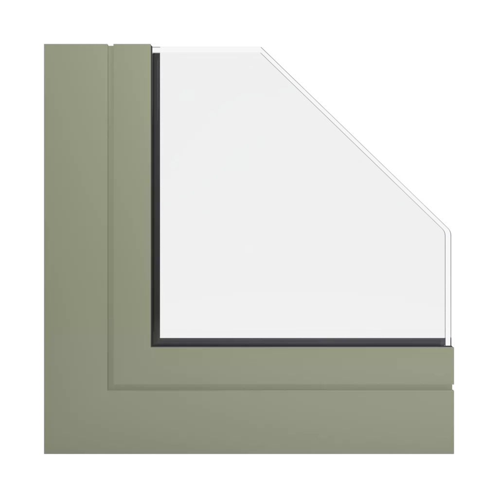 RAL 7034 Gris jaune fenetres profils-de-fenetre aliplast slide-plus