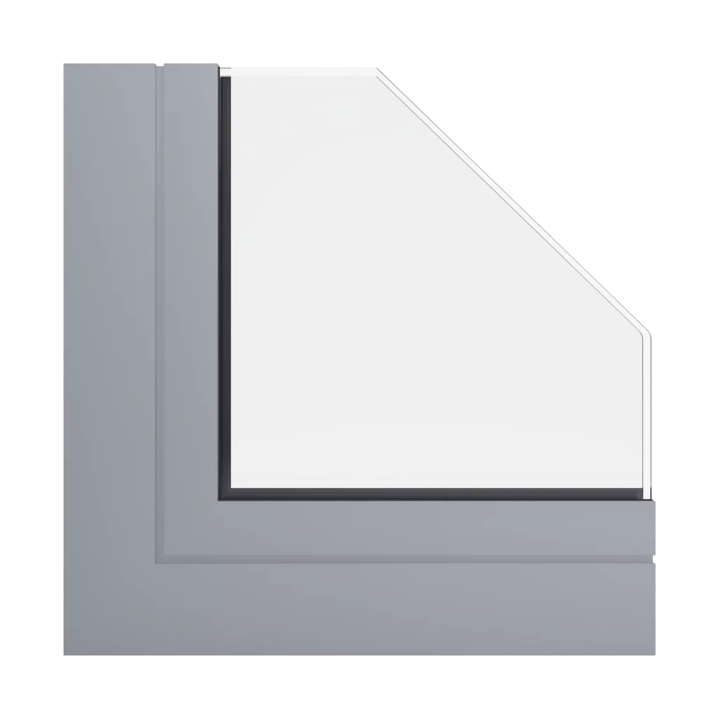 RAL 7040 Gris fenêtre fenetres profils-de-fenetre aliplast imperial-i