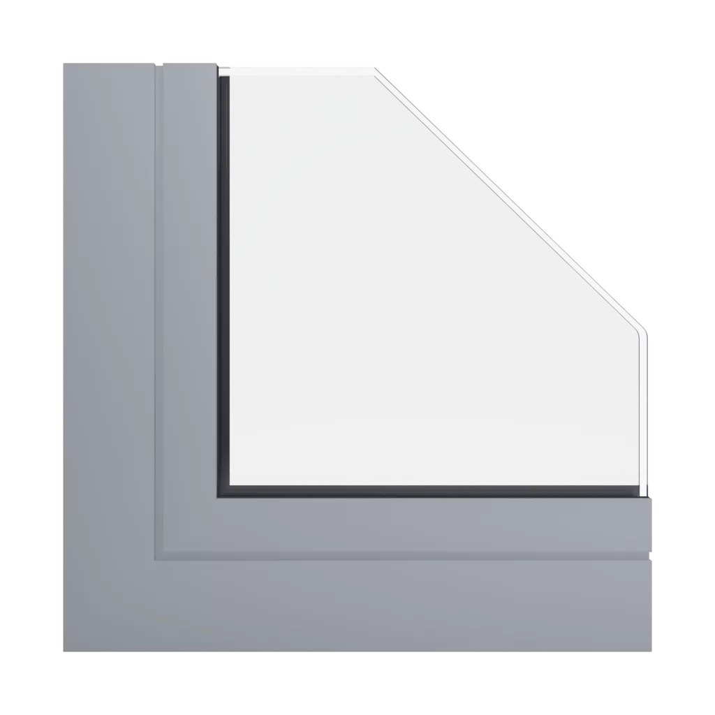 RAL 7040 Gris fenêtre fenetres profils-de-fenetre aluprof mb-77hs