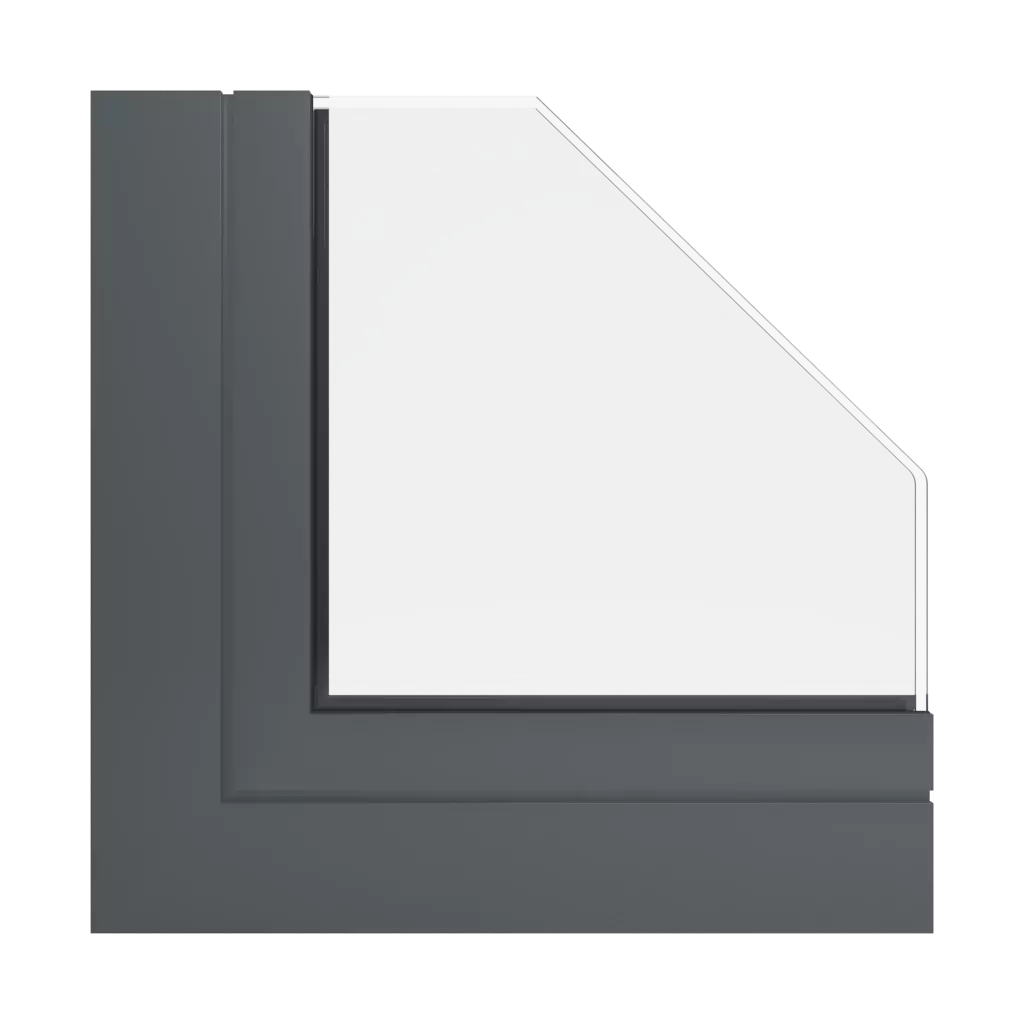 RAL 7042 Gris signalisation B fenetres profils-de-fenetre ponzio pe78n