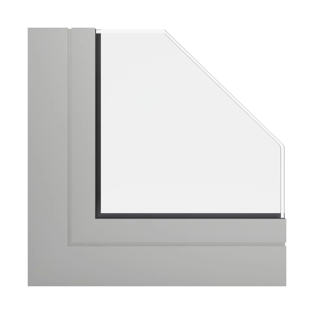 RAL 7044 Gris soie fenetres profils-de-fenetre aluprof mb-77hs