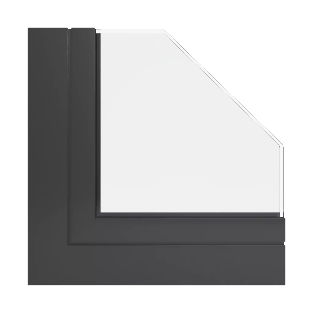 RAL 8019 Brun gris fenetres profils-de-fenetre aliplast visoglide-plus