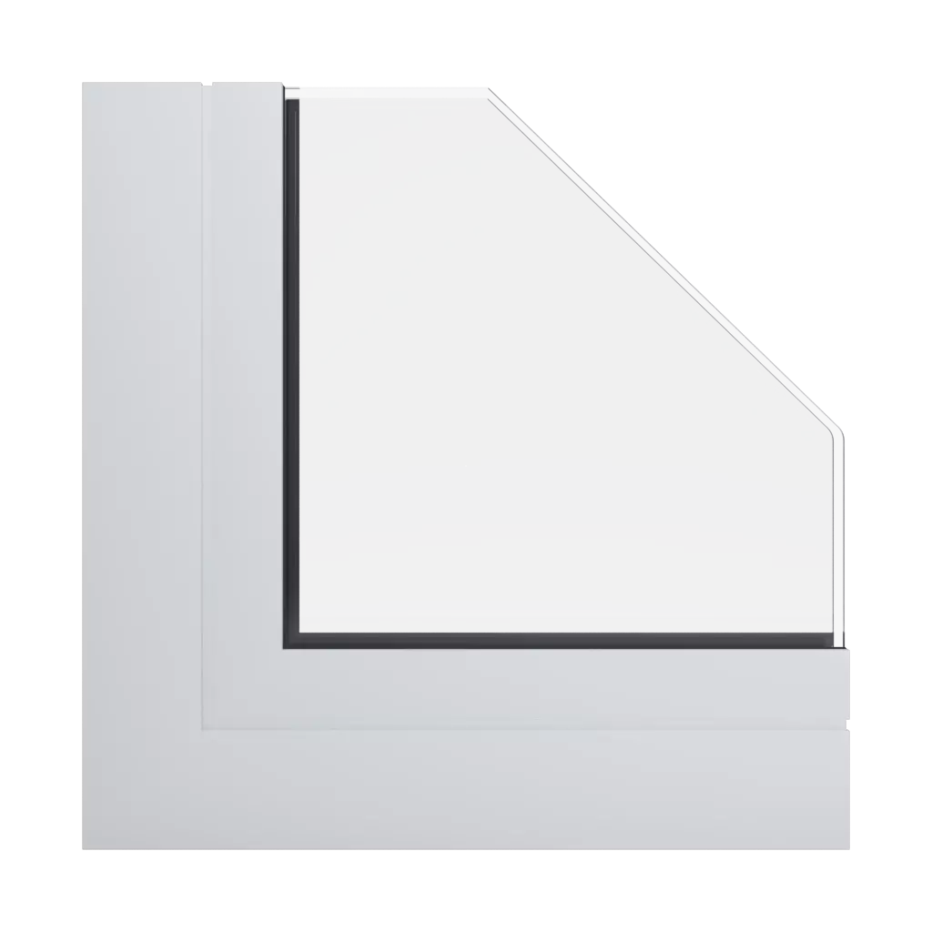 RAL 9003 Blanc de sécurité fenetres profils-de-fenetre aluprof mb-ferroline