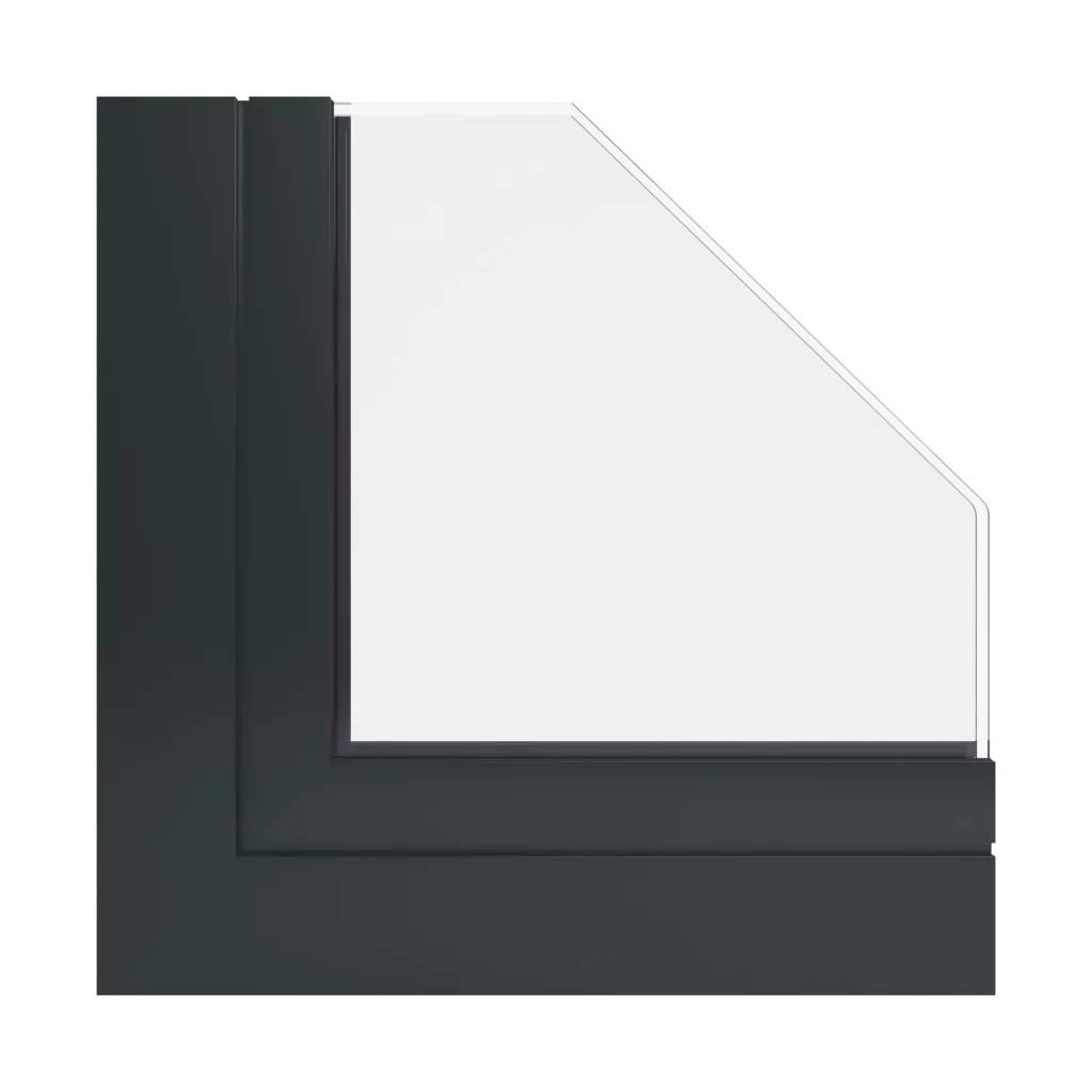 RAL 9017 Noir signalisation fenetres profils-de-fenetre ponzio pe78n