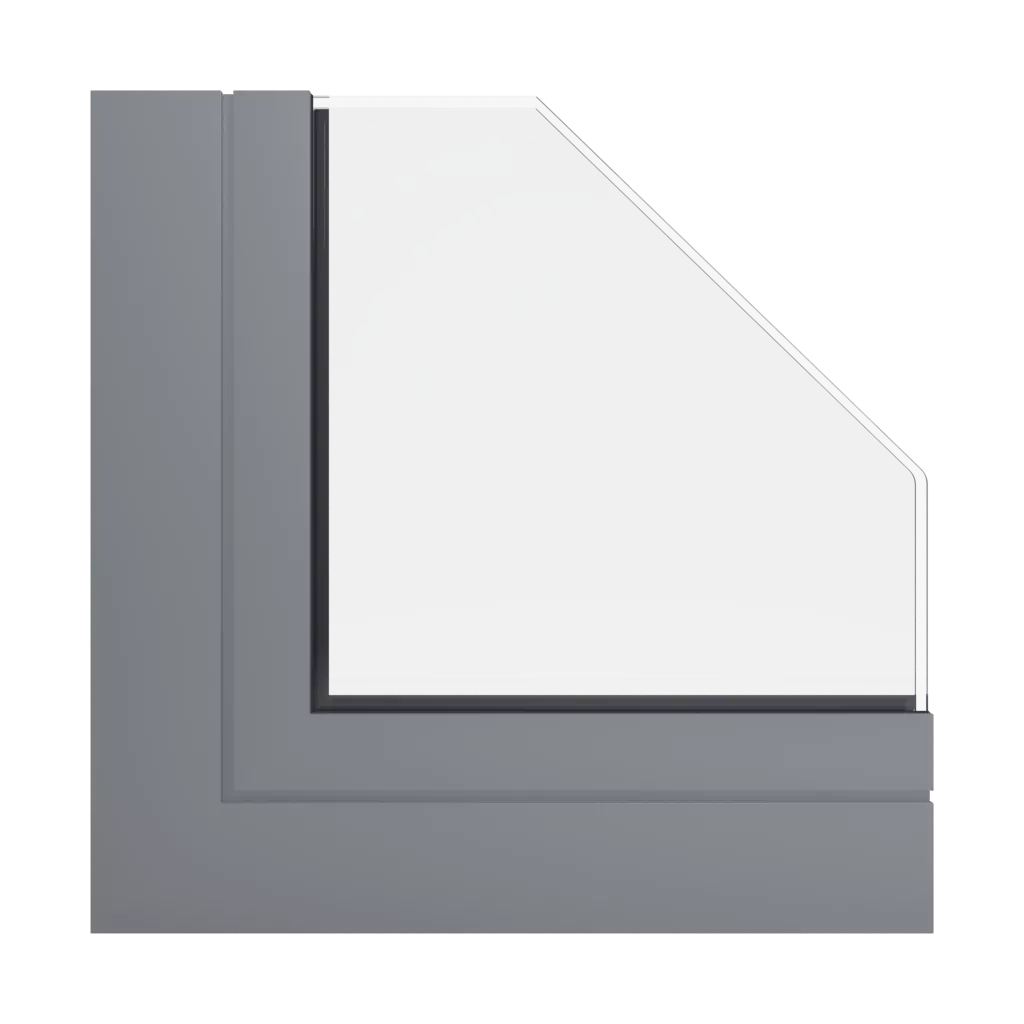 RAL 9023 Gris fonçé nacré fenetres profils-de-fenetre aliplast visoglide-plus